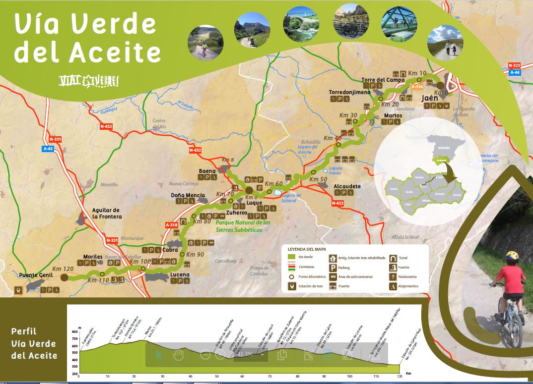 via verde aceite jaen hotel torrezaf torredelcampo